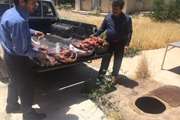 کشف 300کیلو گرم گوشت غیر قابل مصرف در قزوین وتاکستان